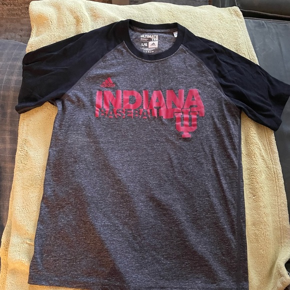 Adidas Indiana University Baseball short sleeve shirt - Picture 1 of 3